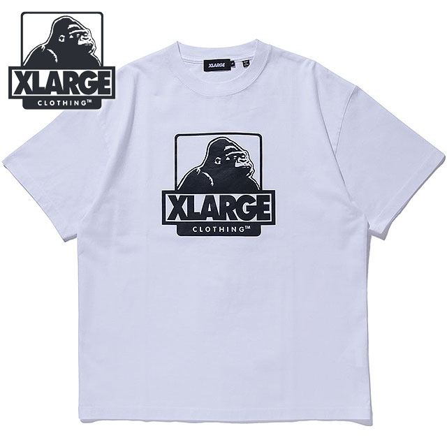 樂天商城 - 【最大100%ポイントバック】エクストララージ XLARGE メンズ OGボックス ショートスリーブTシャツ [101262011038 SU26] OG BOX S/S TEE トップス 半袖 クルーネック 白 WHITE 【メール便可】 正規取扱店