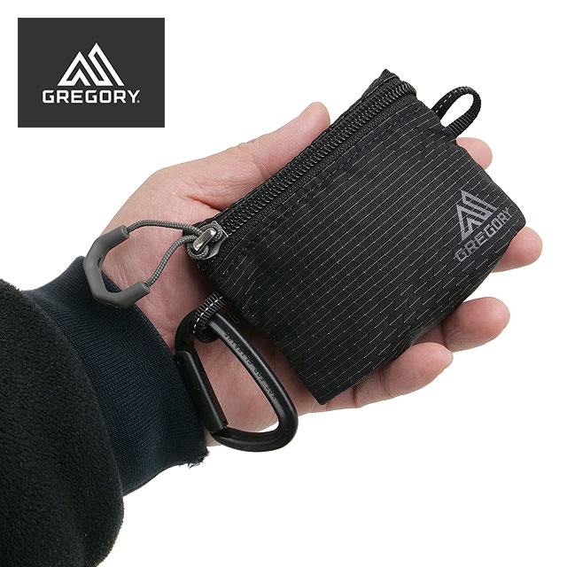 乐天商城 - 【4/25限定 最大P28倍】グレゴリー GREGORY ナノ ジッパーポーチS [1581539974 SS26] NANO ZIPPER POUCH S メンズ・レディース ユニセックス 小物 コインケース アクセサリーポーチ 黒 オプティックブラック 【メール便可】 正規取扱店