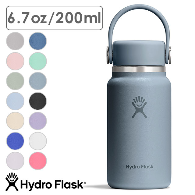 樂天商城 - 【最大100%ポイントバック】ハイドロフラスク Hydro Flask ハイドレーション 200ml マイクロハイドロ リムーバブルストラップ [8902010 SS26] HYDRATION 200ml MICRO HYDRO-Removable Strap メンズ・レディース ユニセックス ステンレスボトル 水筒 保温 保冷 正規取扱店