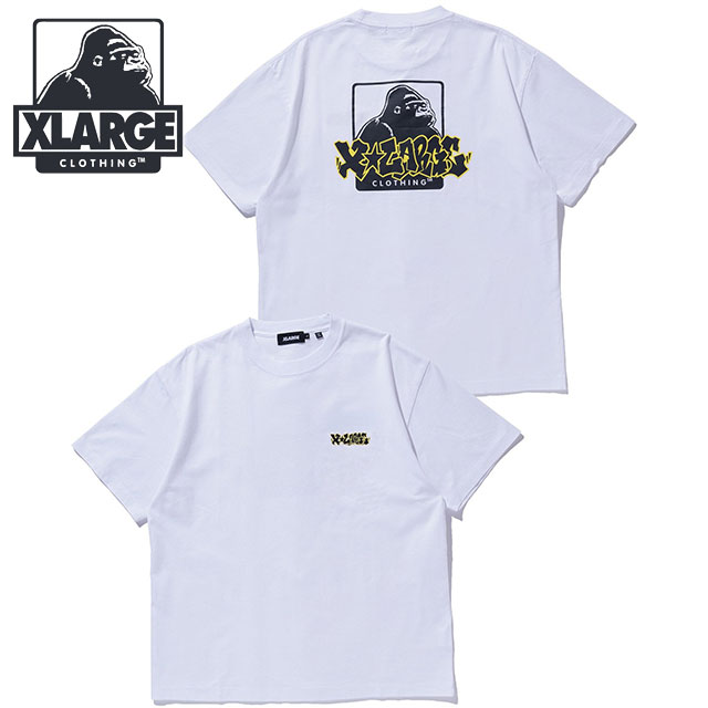 樂天商城 - エクストララージ XLARGE メンズ グラフィティ OG ショートスリーブTシャツ [101262011046 SS26] GRAFFITI OG S/S TEE トップス 半袖 白 WHITE 【メール便可】 正規取扱店