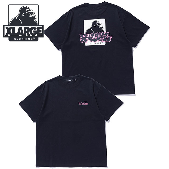 樂天商城 - 【最大100%ポイントバック】エクストララージ XLARGE メンズ グラフィティ OG ショートスリーブTシャツ [101262011046 SS26] GRAFFITI OG S/S TEE トップス 半袖 黒 BLACK 【メール便可】 正規取扱店