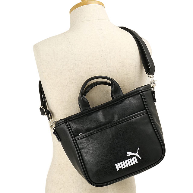 乐天商城 - 【最大100%ポイントバック】プーマ PUMA ヴィンテージ ミニトートバッグ [J20451 SS26] 6L VINTAGE MINI TOTE BAG メンズ・レディース ユニセックス 鞄 ハンドバッグ ショルダーバッグ 黒 ブラック 正規取扱店