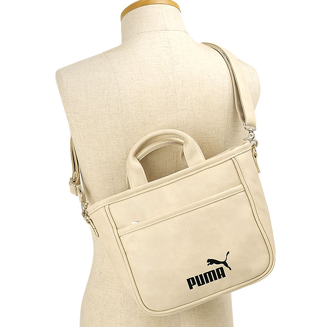 Rakuten - 【最大100%ポイントバック】プーマ PUMA ヴィンテージ ミニトートバッグ [J20451 SS26] 6L VINTAGE MINI TOTE BAG メンズ・レディース ユニセックス 鞄 ハンドバッグ ショルダーバッグ 白 オフホワイト 正規取扱店