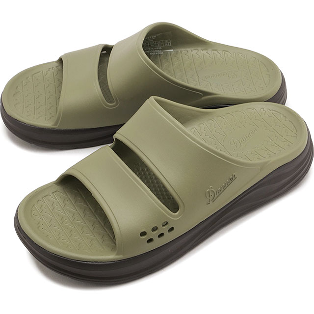 Rakuten - 【最大100%ポイントバック】ダナー Danner サンダル ミズグモ スウィフト スライド [D827100 SS26] MIZUGUMO SWIFT SLIDE メンズ・レディース スポーツサンダル アウトドア タウン カーキグリーン MOSS 正規取扱店