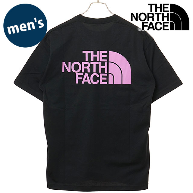 樂天商城 - ザ・ノース・フェイス THE NORTH FACE Tシャツ メンズ ショートスリーブフラッシュドライカラースキームコットンティー [NT32548-K3 SS26] S/S FD Color Scheme Cotton Tee ユニセックス トップス 半袖 吸水速乾 バックプリント 黒 ブラック3 【メール便可】 正規取扱店