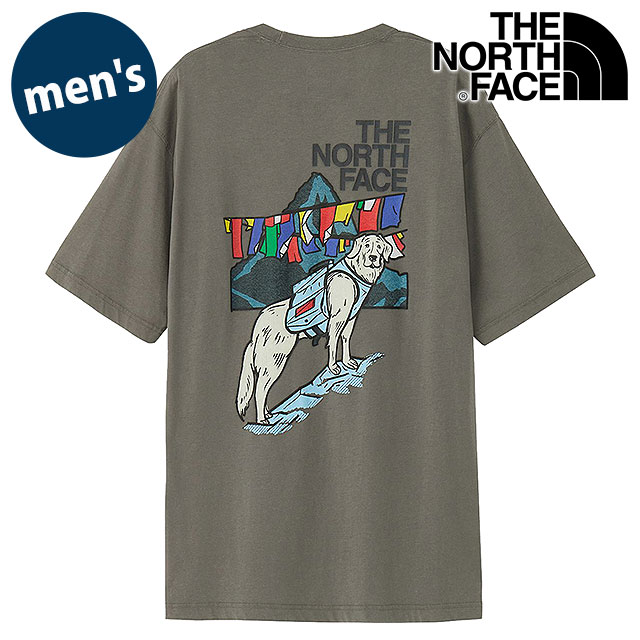 Rakuten - ザ・ノース・フェイス THE NORTH FACE Tシャツ メンズ ショートスリーブドッグスレッドグラフィックティー [NT32641-SP SS26] S/S Dogsled Graphic Tee ユニセックス トップス 半袖 吸水速乾 バックプリント グレー スモークドパール 【メール便可】 正規取扱店【cp】