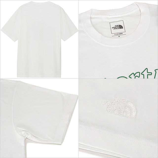 【楽天スーパーSALE限定28％OFF】ザ・ノース・フェイス THE NORTH FACE Tシャツ メンズ ショートスリーブグランドフラワーティー [NT32652-W SS26] S/S Ground Flower Tee ユニセックス トップス 半袖 吸水速乾 白 ホワイト 【メール便可】 正規取扱店【ts】【e】【sp】 mischief-10109908 mischief シューズ&アパレル サンプル画像3