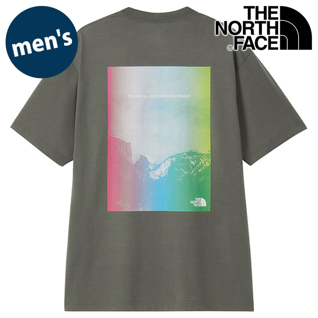 Rakuten - ザ・ノース・フェイス THE NORTH FACE Tシャツ メンズ ショートスリーブテクニカルアウトドアティー [NT32649-SP SS26] S/S Technical Outdoor Tee ユニセックス トップス 半袖 吸水速乾 バックプリント グレー スモークドパール 【メール便可】 正規取扱店【cp】