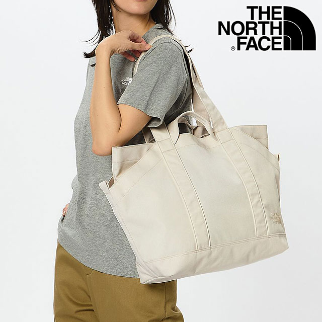 樂天商城 - ザ・ノース・フェイス THE NORTH FACE サニーサイドトートM [NM72606-VW SS26] 17L Sunny Side Tote M メンズ・レディース 肩掛けトートバッグ キャンプ アウトドア タウン 白 ビンテージホワイト 正規取扱店
