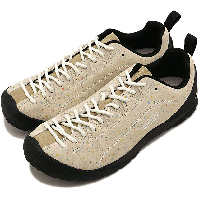 乐天商城 - キーン KEEN スニーカー レディース ジャスパー [1032128 SS26] W JASPER キャンプ アウトドア タウン ハイキング スエードシューズ ベージュ BIRCH/MULTI 正規取扱店