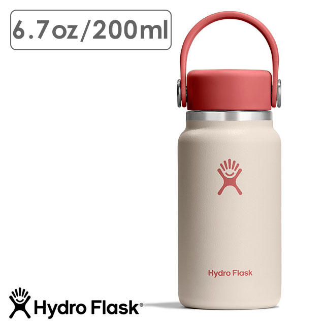 Rakuten - 【最大100%ポイントバック】日本限定モデル ハイドロフラスク Hydro Flask 趣 200ml マイクロ ハイドロ 茜 [8902620215261 SS26SPOT] OMOMUKI 200ml MICRO HYDRO メンズ・レディース ユニセックス ステンレスボトル 水筒 保温 保冷 レッド Akane 正規取扱店