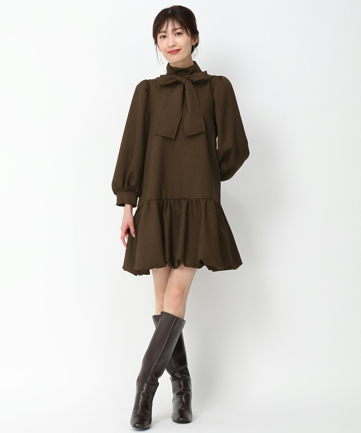 【60%OFF】【SALEアウトレット】ボウタイミニワンピース/MM447412 MISCH MASCH ミッシュマッシュ　公式