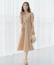 【SALE!14,300円→9,900円】【2025春夏アイテム】パフスリーブポケットシャツワンピース/MM527419 MISCH MASCH ミッシュマッシ...