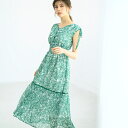 【SALEアウトレット14,300円→8,580円】リゾートフラワーワンピース/MM427414 MISCH MASCH ミッシュマッシュ 公式