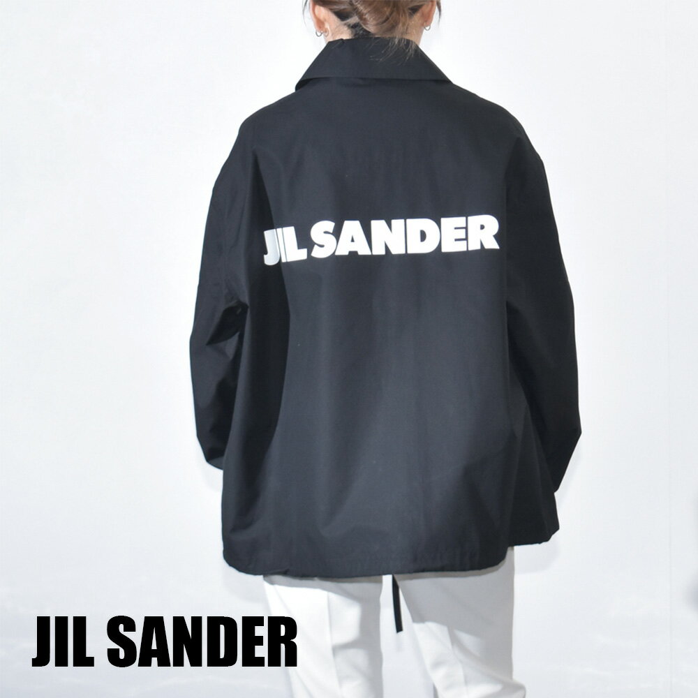 JIL SANDER ジルサンダー 長袖 ロゴ ロゴ入りジャケット レディース ブランド ブラック 黒 J04AM0001J45063001