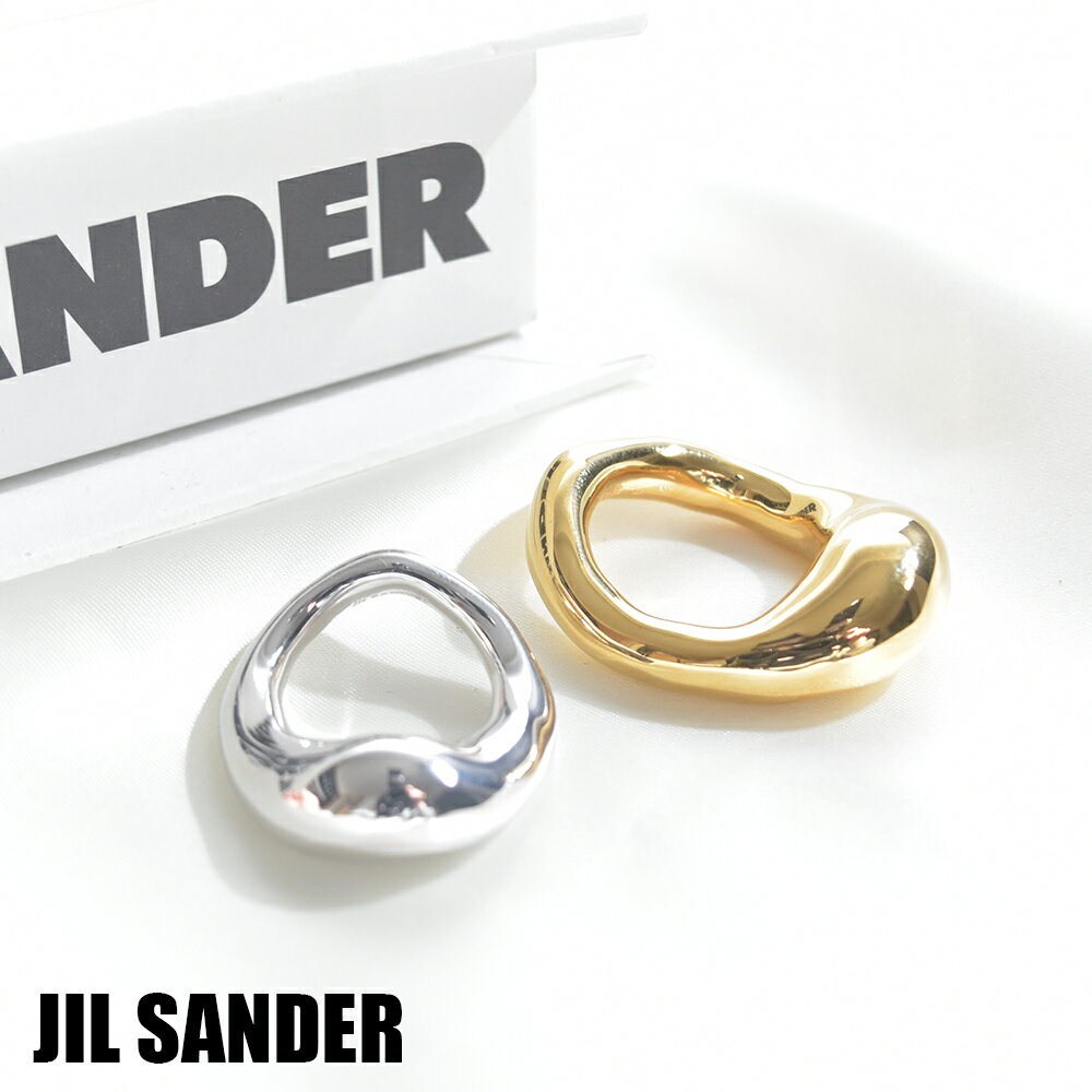 JIL SANDER 指輪 リング メンズ シルバー ゴールド シンプル J30UQ0011 ジルサンダー