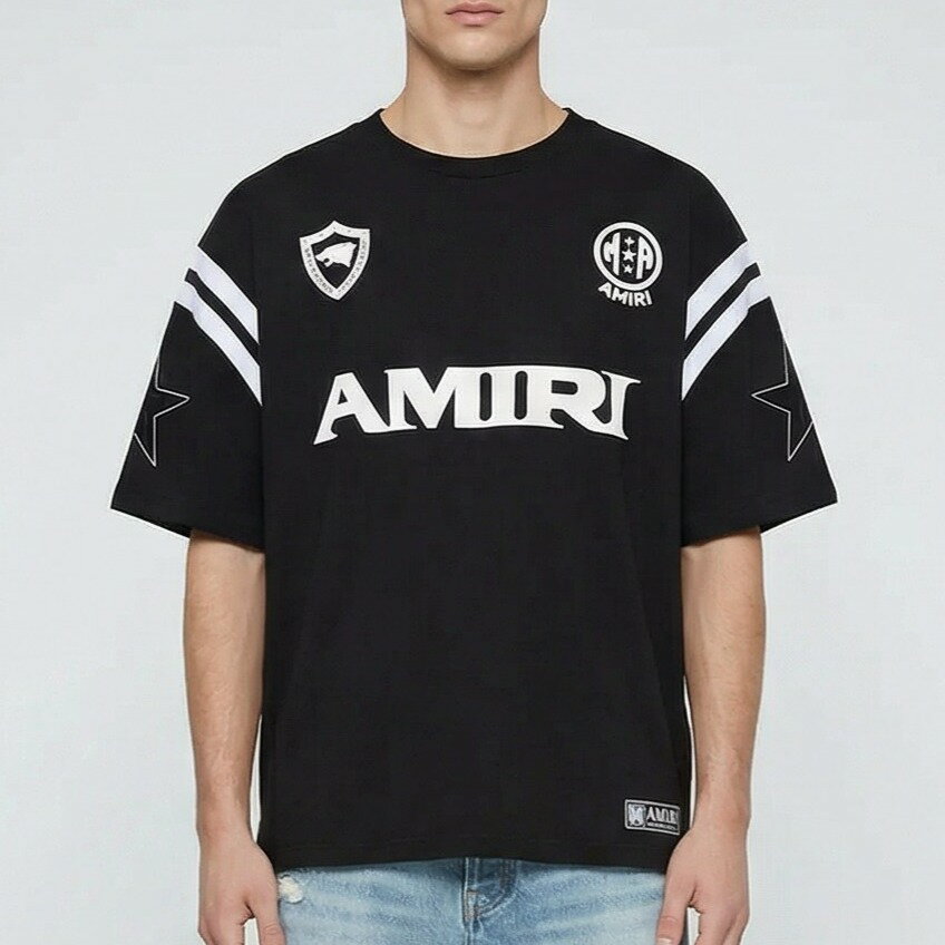 Rakuten - AMIRI アミリ Tシャツ ロゴ メンズAMIRI SPORT OVERSIZED TEE AMTOJR1033