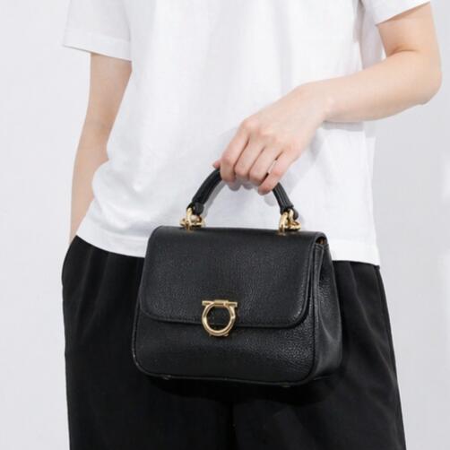 Salvatore Ferragamo レディース バッグ ハンドバッグ 21A115 Tハンドル2Wayバッグ サルヴァトーレ フェラガモ FERRAGAMO