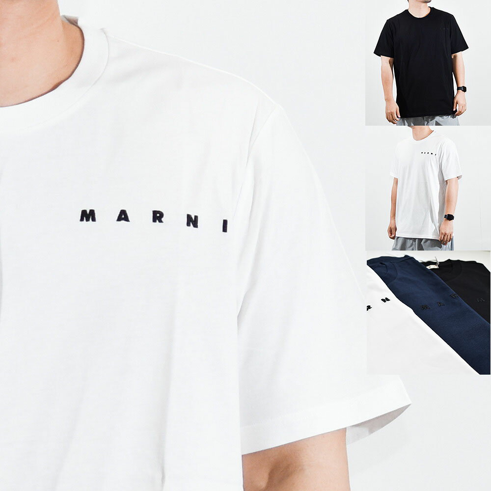 楽天市場】MARNI（カラーネイビー）（Tシャツ・カットソー｜トップス