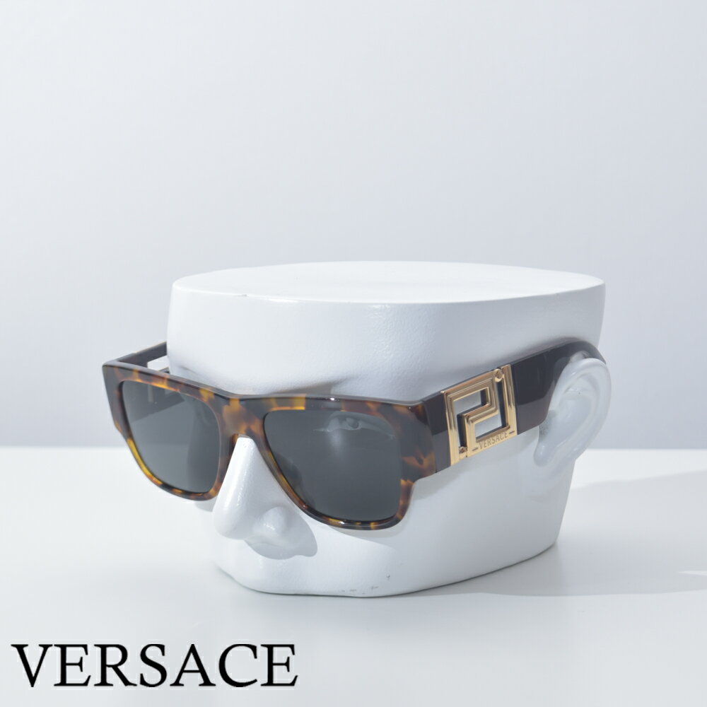 ヴェルサーチ ヴェルサーチ サングラス ブラウン べっ甲 グレカ メンズ ブランド VERSACE ベルサーチ ハイブランド ゴールド かっこいい VE4403-51198757