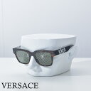 ヴェルサーチェ サングラス メンズ ヴェルサーチ サングラス メンズ グリーク ラグレカ シルバー ブラウン べっ甲 茶 VERSACE ブランド VE4421-O108V852