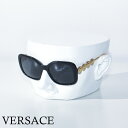 ヴェルサーチ サングラス レディース メデューサ グリーク ゴールド ブラック VERSACE ブランド VE4375-OGB18753