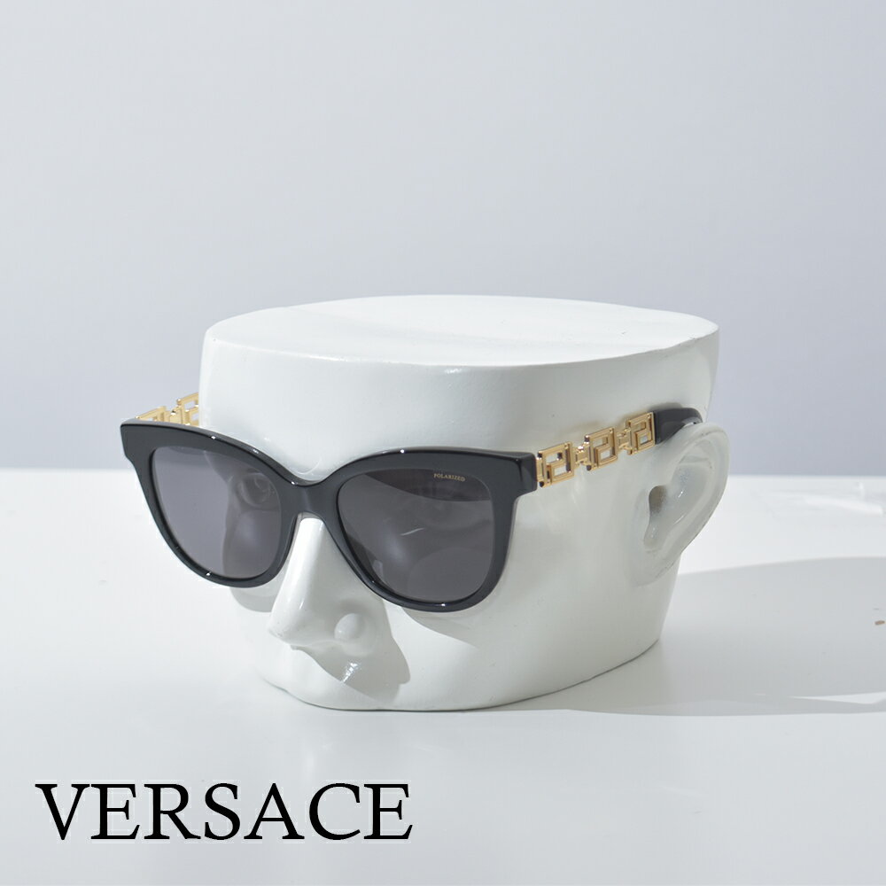 ヴェルサーチ ヴェルサーチ サングラス レディース グリーク ゴールド ブラック VERSACE ブランド VE4394-OGB18154