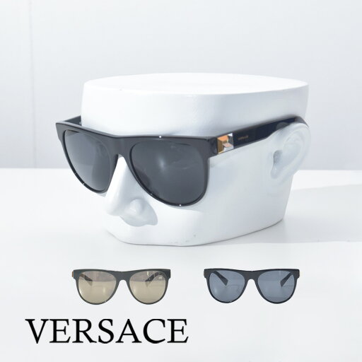 ヴェルサーチ サングラス メンズ ブランド ブラック シルバー ゴールド カーキ グレー グレカ VERSACE VE4346 GB1/87 VE4346 51931V ヴェルサーチ サングラス メンズ ブランド ブラック シルバー ゴールド カーキ グレー グレカ VERSACE VE4346 GB1/87 VE4346 51931V