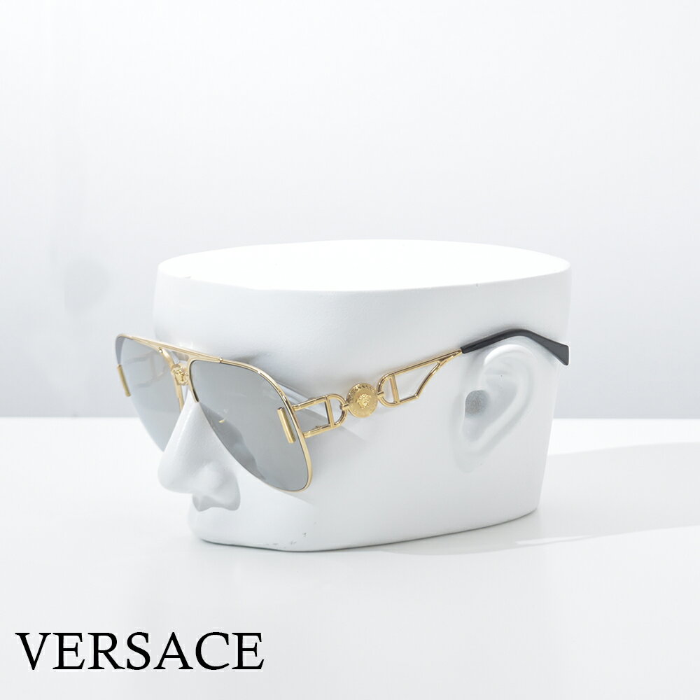 ヴェルサーチ ヴェルサーチ サングラス メンズ ブランド メタル ゴールド メデューサ VERSACE ハイブランド ベルサーチ 2255-O10026G63