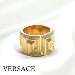 ヴェルサーチェ 指輪 レディース ヴェルサーチ 指輪 リング メンズ レディース ゴールド ビジュー ブランド 太め VERSACE グレカ 1008763