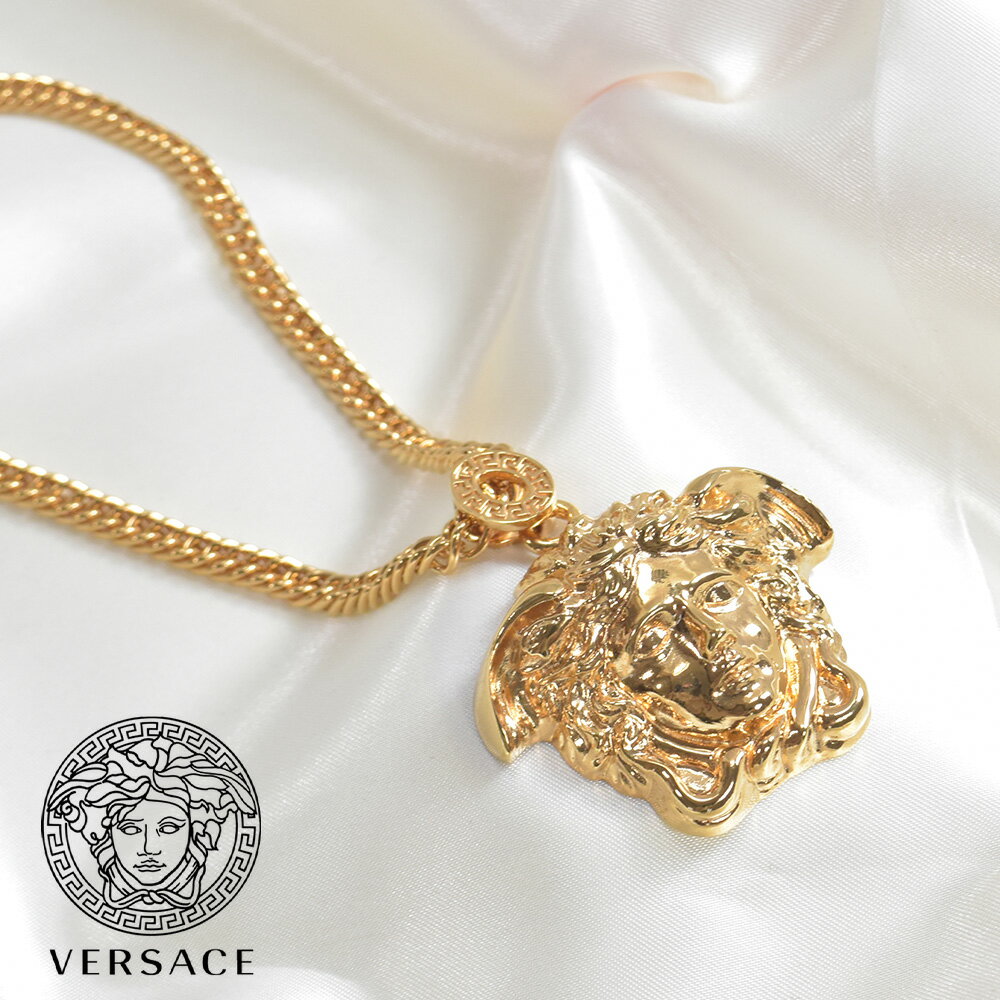 ヴェルサーチ ネックレス メデューサ ゴールド メンズ レディース フラワー 1008766 VERSACE ブランド ハイブランド ベルサーチ アクセサリー