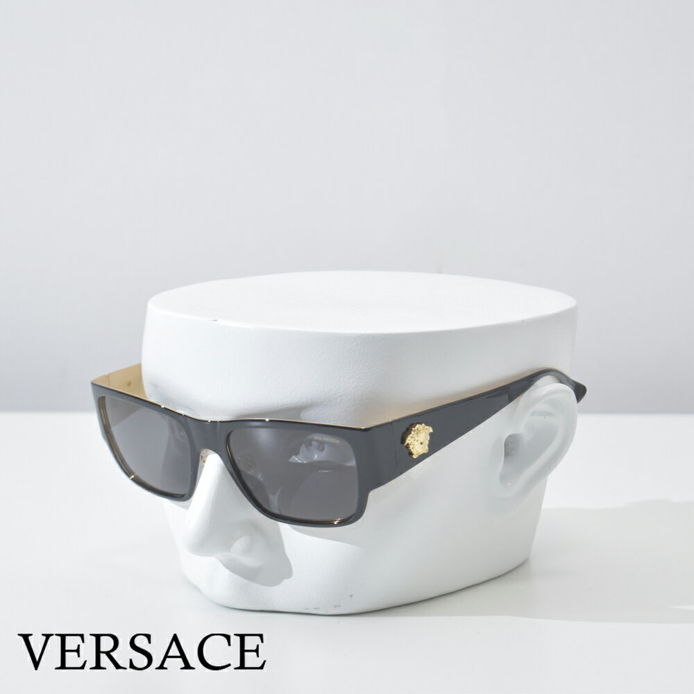 ヴェルサーチ ヴェルサーチ サングラス メンズ ブランド メタル ゴールド ブラック メデューサ VERSACE VE2262 14338156