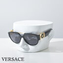 ヴェルサーチ サングラス VERSACE メンズ ブランド ブラック 黒 グレーレンズ かっこいい VE4371-OGB18158