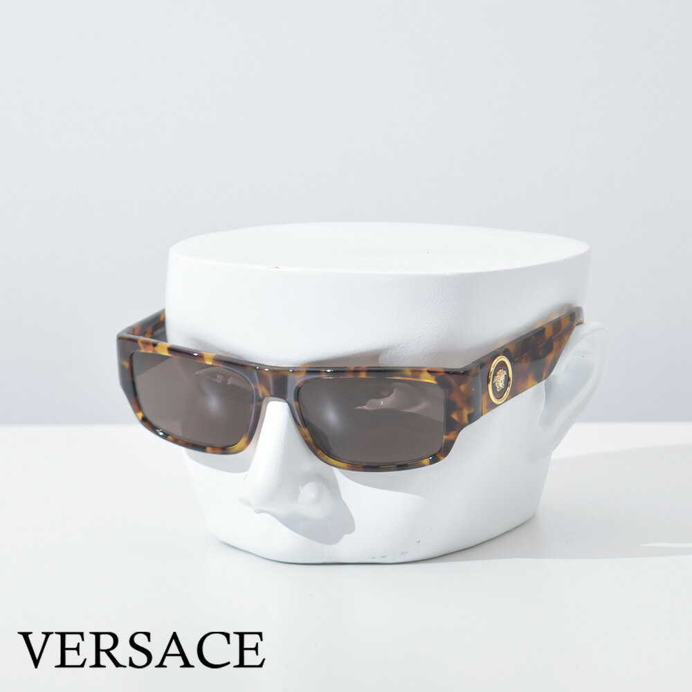 ヴェルサーチ ヴェルサーチ VERSACE サングラス メデューサ べっ甲 ゴールド レディース ユニセックス メンズ VE4385-O51197356