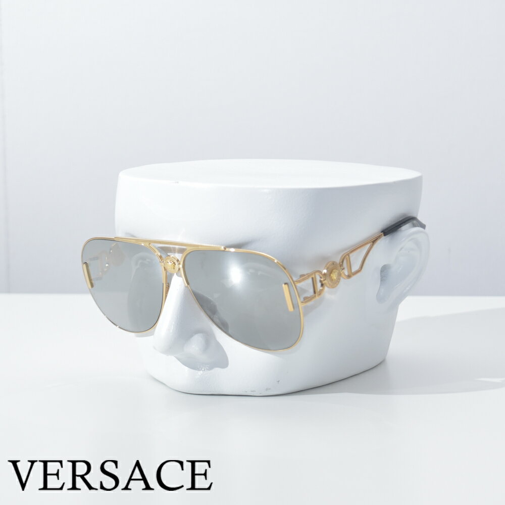 ヴェルサーチ ヴェルサーチ サングラス メンズ ブランド メタル ゴールド メデューサ VERSACE ハイブランド ベルサーチ 2255-O10026G63