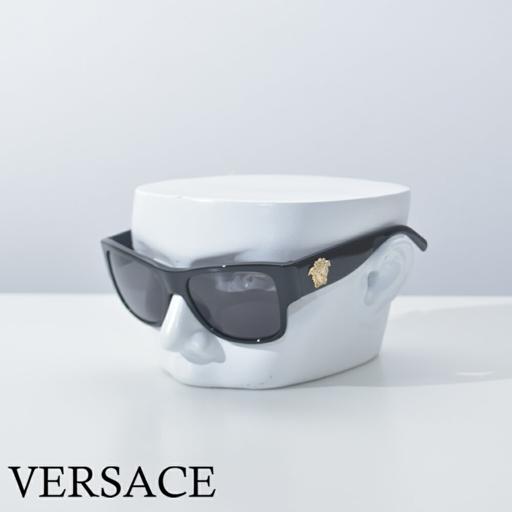 VERSACE メデューサ バイザー ロゴ サングラス ユニセックス ve-sgbkmd-1.jpg