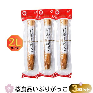 桜食品 いぶりがっこ 2Lサイズ 3本セット|秋田県産大根を手作業で仕上げた燻製の深い香りと伝統の味わい いぶりガッコ 大根 漬物 漬け物 いぶり漬け 秋田 秋田県 お取り寄せ 美味しい おつまみ 東北 お土産 おみやげ 漬物セット お漬物 ギフト パリパリ 美味しい漬物