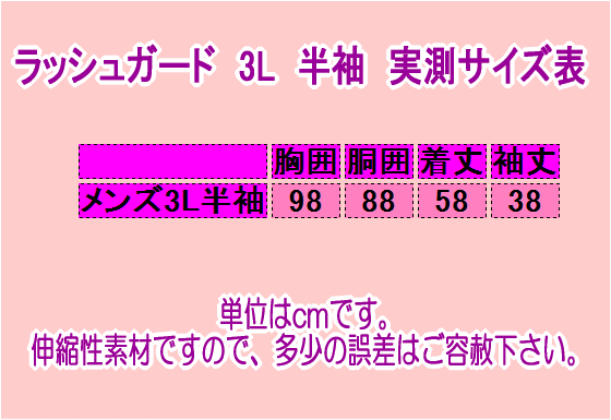 安心の日本製ラッシュガード半袖大きいサイズ：メンズ3L★T半袖3L☆タトゥ?刺青?怪我隠しに【smtb-tk】【a_2sp0601】