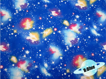 【オックス生地】Space☆Cosmic【全3色/宇宙柄/惑星柄/PLANET】