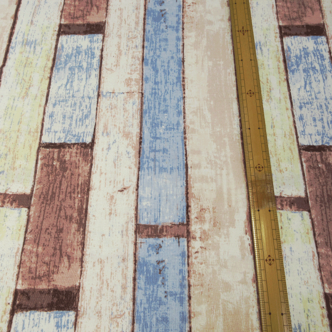 【綿麻キャンバスプリント生地】木目【生地 コットンリネン ナチュラル 日本製 北欧風 大人 インテリア 雑貨 バッグ エプロン ポーチ ハンドメイド 手づくり】