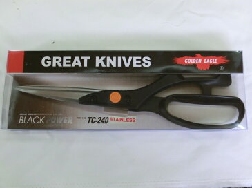 【新品】GREAT KNIVES　ステンレス製 裁ちばさみ TC-240　よく切れます！