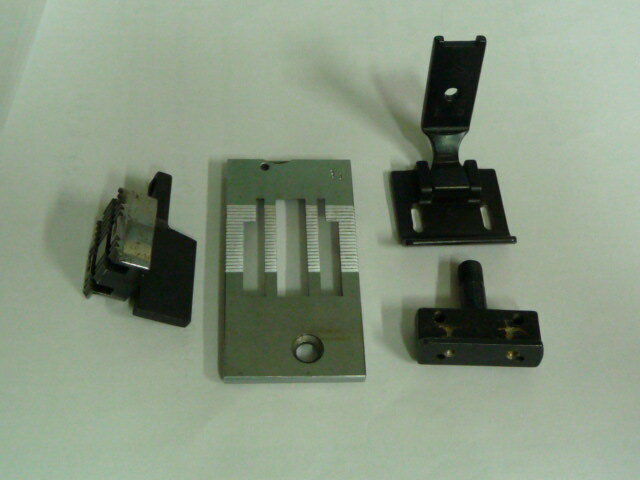 【中古】2本針本縫いミシン用 ゲージセット 3/4