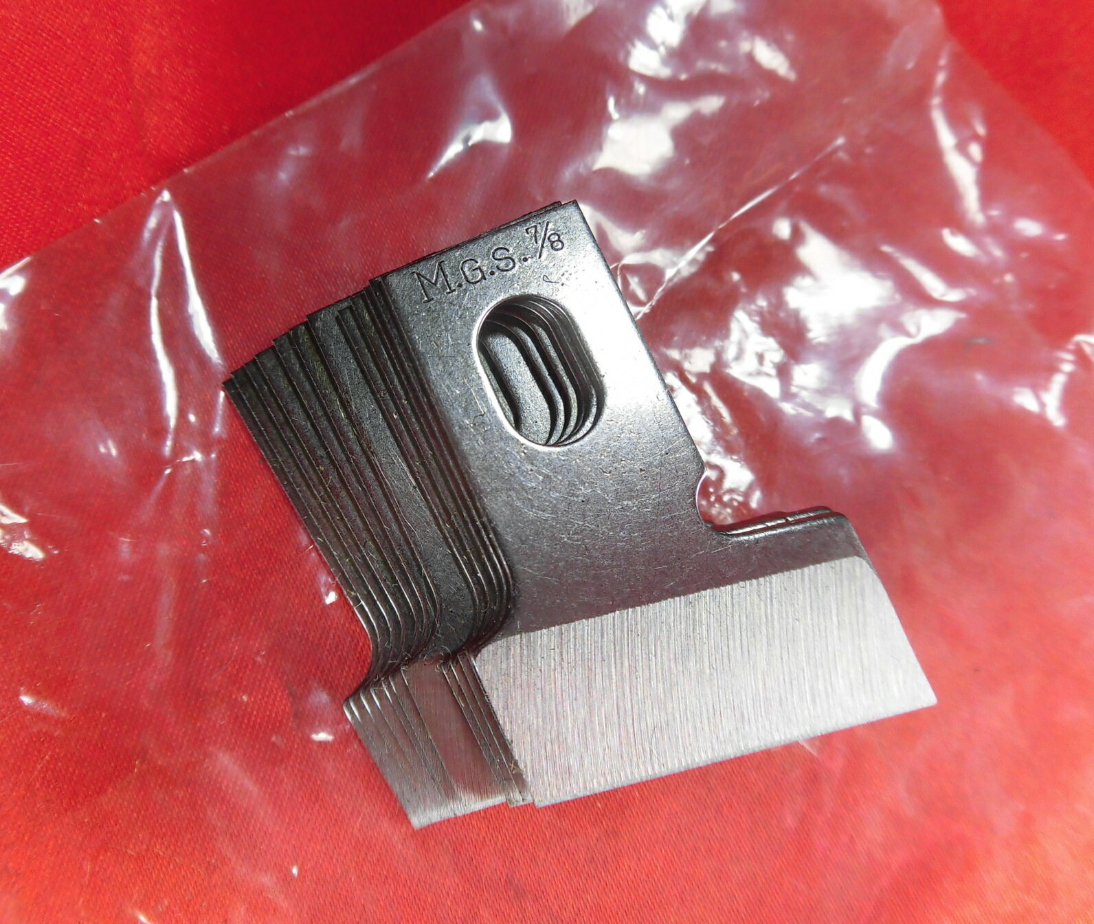 M.G.S　穴かがりメス　日本製　7/8　22mm　【1枚単価270円】