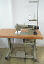 トヨタ 日本製 LS2-D341 1本針本縫い針送りミシン 自動糸切 差動付き 100v仕様 セット ミシン頭部は新品、テーブル、脚、モーターは中古