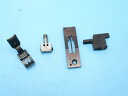 【中古】ブラザー ゲージセットサイズ3/16(4.8mm)です。針板158784+送り歯+針抱き組1+押え金
