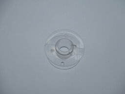 【新品】家庭用ミシン　透明プラスチックボビン H-1型　直径20.5、厚み11.5　穴φ6.2
