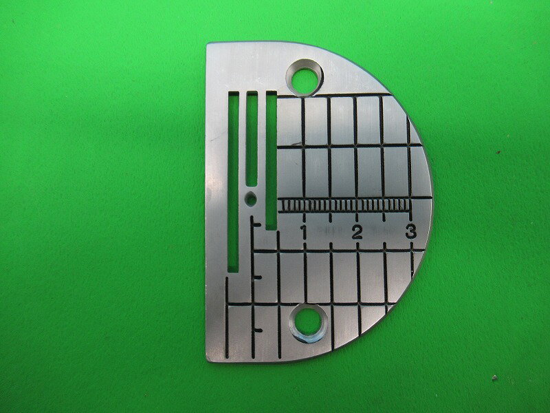 ゲージ入り 目盛入り 針板　mm 針穴2Φ B20