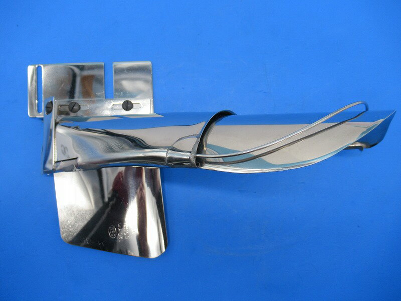 各メーカー1本針2本針本縫いミシン・多針ミシン用　SSM－A5B型XH 極厚物　縦生地テープ用 縁縫いラッパ