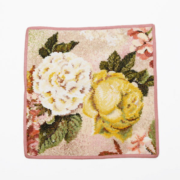 フェイラー Feiler ハンドタオル 30×30cm SECRET GARDEN OLD ROSE【ゆうパケット送料無料】