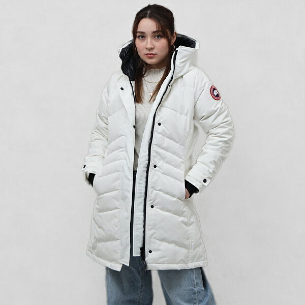 カナダグース ダウン レディース 【訳有】【サイズXS】カナダグース CANADA GOOSE LORETTE PARKA ロレット フード付 ダウンコート ダウンジャケット アウター ブルゾン ホワイト [レディース] 2090W 433 WHITE